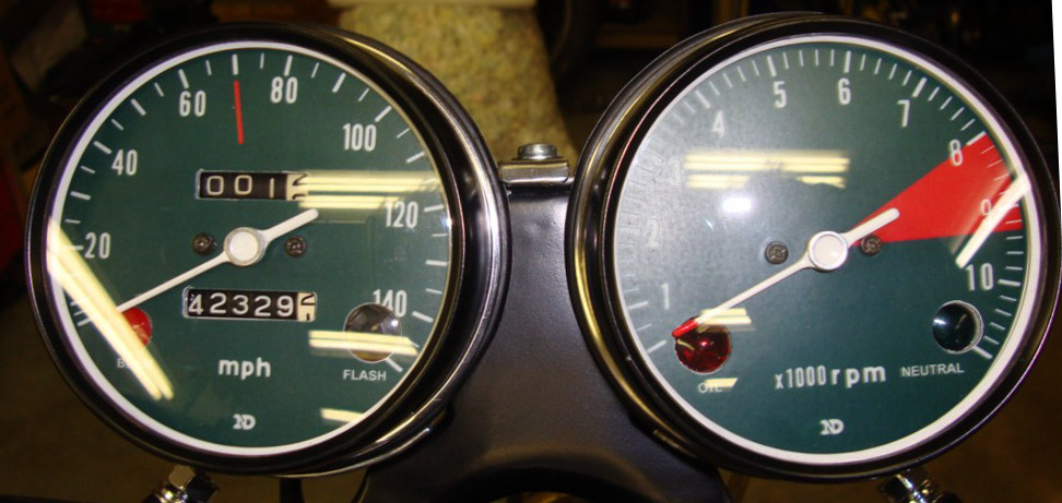 gauges CB750 1970